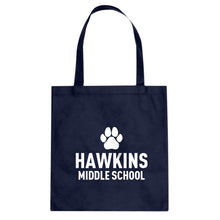 Hawkins Middle School Cotton Canvas Tote Bag