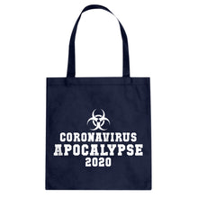 Coronavirus Apocalypse 2020 Cotton Canvas Tote Bag