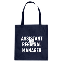 Assistant to the Regional Manager Cotton Canvas Tote Bag