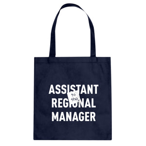 Assistant to the Regional Manager Cotton Canvas Tote Bag