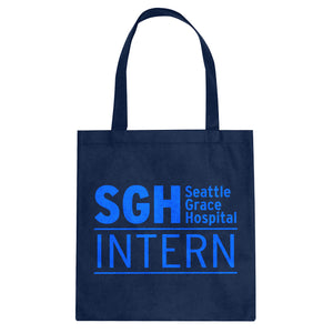 Tote Intern Seattle Grace Hospital Canvas Tote Bag