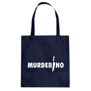 Murderino Cotton Canvas Tote Bag