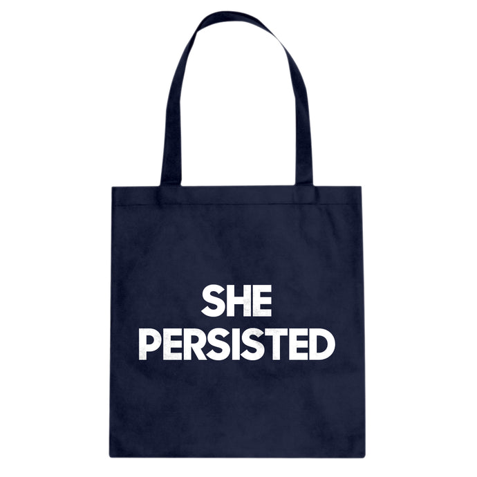 Tote She Persisted Canvas Tote Bag