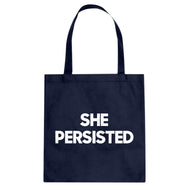 Tote She Persisted Canvas Tote Bag