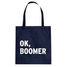 Ok, Boomer Cotton Canvas Tote Bag