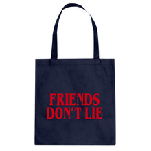 Friend's Don’t Lie Cotton Canvas Tote Bag