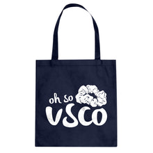 Oh So VSCO Cotton Canvas Tote Bag