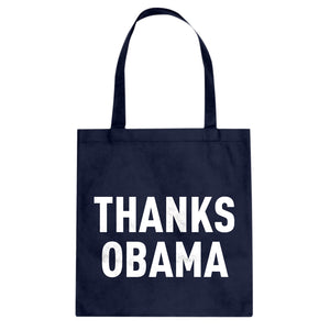 Thanks Obama Cotton Canvas Tote Bag