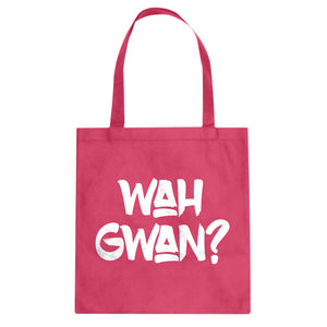 Wah Gwan? Cotton Canvas Tote Bag
