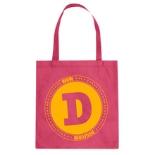 DOGECOIN Cotton Canvas Tote Bag