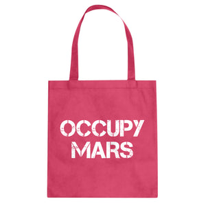 Occupy Mars Cotton Canvas Tote Bag
