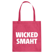 Wicked Smaht Cotton Canvas Tote Bag