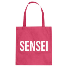 Tote Sensei Canvas Tote Bag