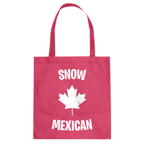Snow Mexican Cotton Canvas Tote Bag
