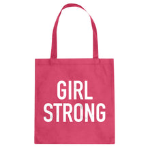 Tote Girl Strong Canvas Tote Bag