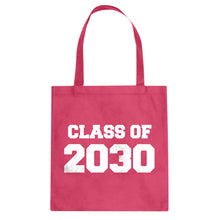 Class of 2030 Cotton Canvas Tote Bag