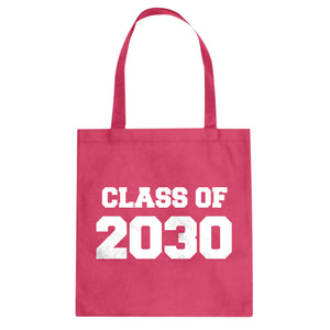 Class of 2030 Cotton Canvas Tote Bag