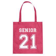 Tote Senior 2021 Canvas Tote Bag
