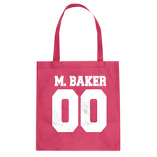 M. BAKER 00 Cotton Canvas Tote Bag