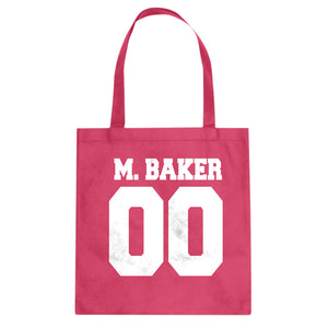 M. BAKER 00 Cotton Canvas Tote Bag