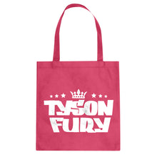 Tyson Fury The Gypsy King Cotton Canvas Tote Bag