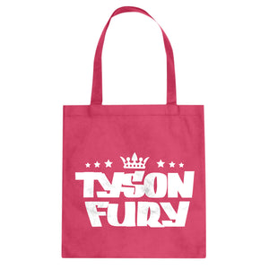 Tyson Fury The Gypsy King Cotton Canvas Tote Bag