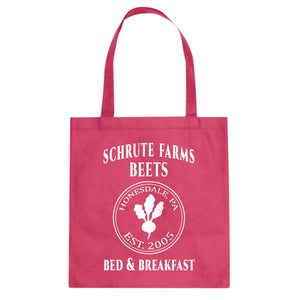 Shrute Beets Cotton Canvas Tote Bag