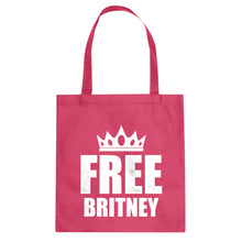 FREE BRITNEY Cotton Canvas Tote Bag