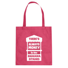 There's Always Money in the Banana Stand Cotton Canvas Tote Bag