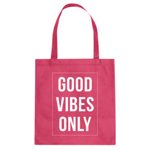 Tote Good Vibes Only Canvas Tote Bag