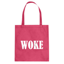 Woke Cotton Canvas Tote Bag