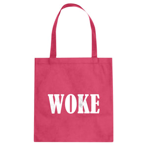Woke Cotton Canvas Tote Bag