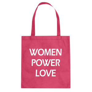 Tote Women Power Love  Canvas Tote Bag