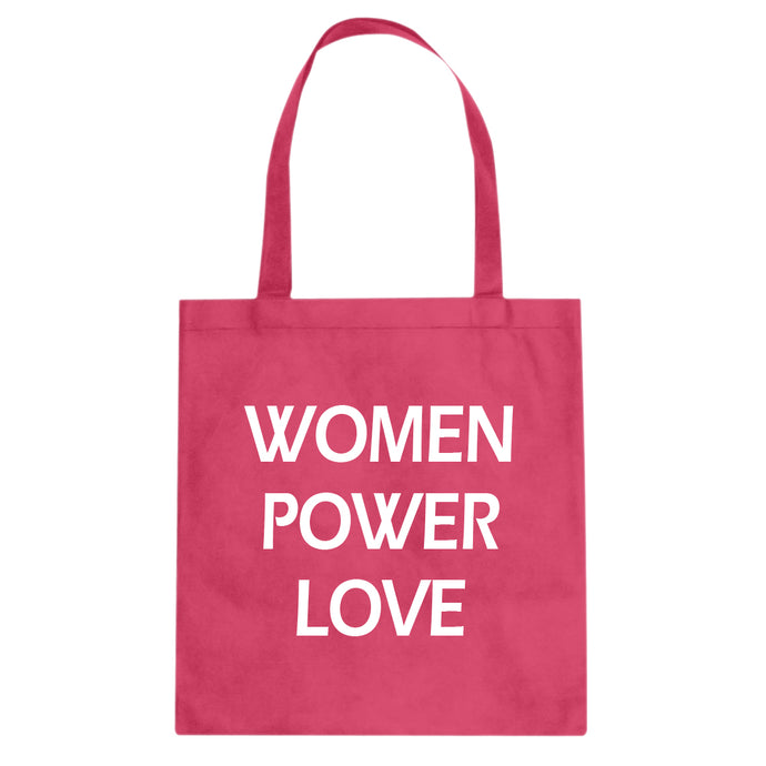 Tote Women Power Love  Canvas Tote Bag