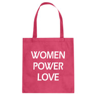 Tote Women Power Love  Canvas Tote Bag