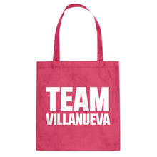 Tote Team Villaneuva Canvas Tote Bag