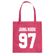 Jung Kook 97 Cotton Canvas Tote Bag