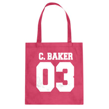 C. BAKER 03 Cotton Canvas Tote Bag