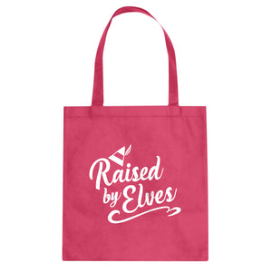 Raised by Elves Cotton Canvas Tote Bag