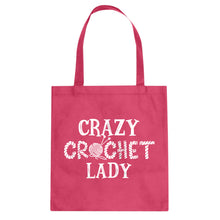 Tote Crazy Crochet Lady Canvas Tote Bag