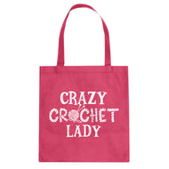 Tote Crazy Crochet Lady Canvas Tote Bag