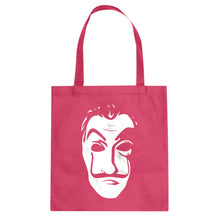 Salvador Dali Face Heist Mask Cotton Canvas Tote Bag