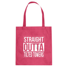 Tote Straight Outta Tilted Towers Canvas Tote Bag