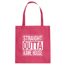 Straight Outta Kame House Cotton Canvas Tote Bag