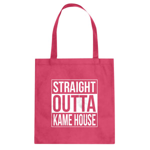 Straight Outta Kame House Cotton Canvas Tote Bag
