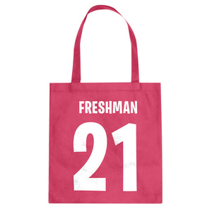 Freshman 21 Cotton Canvas Tote Bag