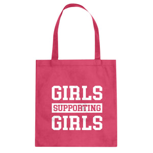 Girls Supporting Girls Cotton Canvas Tote Bag