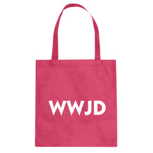 WWJD Cotton Canvas Tote Bag