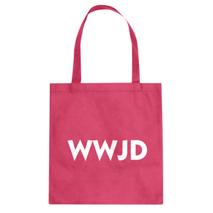 WWJD Cotton Canvas Tote Bag
