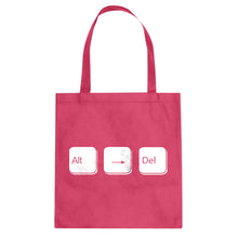 Tote Alt Right Delete Canvas Tote Bag